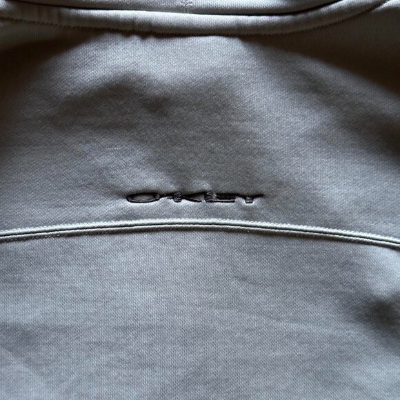 vintage oakley grey zip up hoodie - Picture 4 of 8